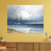 Toile Ivan Konstantinovich Aivazovsky - Ship by Sea (Insitu(Salon))