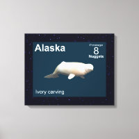 Ivory Beluga - Alaska Postage