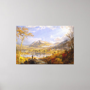 Toile J. F. CROPSEY Starrucca Viaduc, Pennsylvanie 1865