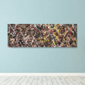 Toile J. P. - ALCHEMIE - 1947 - Expressionnisme Abstrait (Insitu (Plancher de Bois))