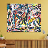 Toile J. P. - CIRCUMCISION - 1946 - Abstrait - (Insitu(Salon))