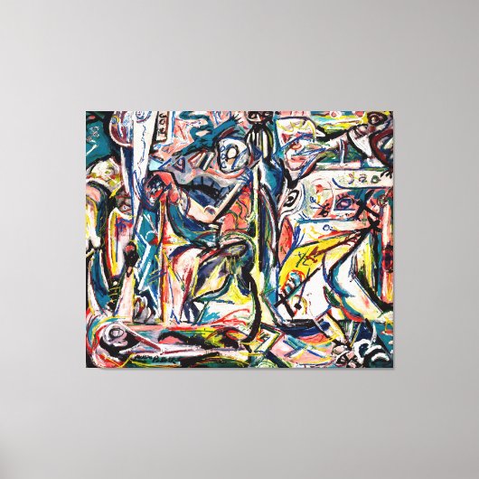 Toile J. P. - CIRCUMCISION - 1946 - Abstrait - (Recto)