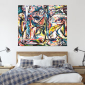 Toile J. P. - CIRCUMCISION - 1946 - Abstrait - (Insitu(Chambre))