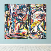 Toile J. P. - CIRCUMCISION - 1946 - Abstrait - (Insitu (Plancher de Bois))