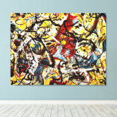 Toile J. P. - Composition au versement I - 1943 - (Insitu (Plancher de Bois))
