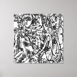 Toile J. P. - ECHO - NUMÉRO 25 - 1951 - Épanchements noi