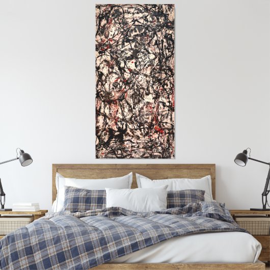 Toile J. P. - FORÊT ENCHANTÉE - 1947 - Abstrait - (Insitu(Chambre))