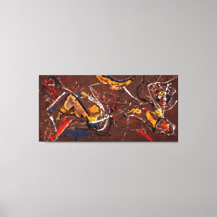 Toile J. P. - LE CHEVAL EN BOIS - Numéro 10 A - 1948 -