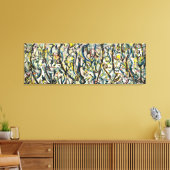 Toile J. P. - MURAL - 1943 - Expressionnisme Abstrait - (Insitu(Salon))