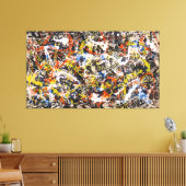 Toile J. P. - Numéro 10 (Convergence) - 1952 - (Insitu(Salon))