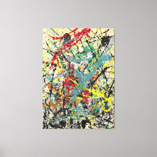 Toile J. P. - Numéro 16 - 1949 - Peinture d'action -