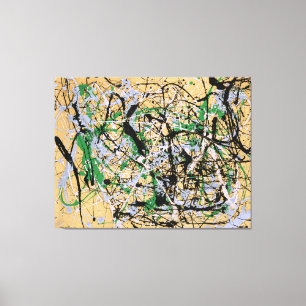 Toile J. P. - Numéro 17 - 1949 - Peinture d'action -