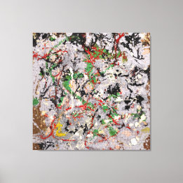 Toile J. P. - Numéro 21 - 1950 - Peinture d'action -