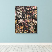 Toile J. P. - TIRAGE STAR - 1947 - Abstrait - (Insitu (Plancher de Bois))