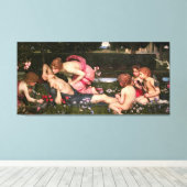 TOILE J. W. WATERHOUSE - LE RÉVEIL D'ADONIS - 1899 (Insitu (Plancher de Bois))