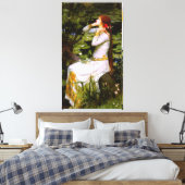 Toile J. W. WATERHOUSE - OPHELIA - 1894 - Pré-Raphaélite (Insitu(Chambre))