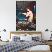 Toile J. WATERHOUSE - A MERMAID - 1900 - Pre-Raphaelites (Insitu(Chambre))