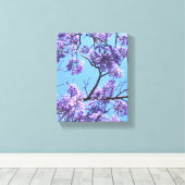 Toile Jacaranda Blossoms (Insitu (Plancher de Bois))