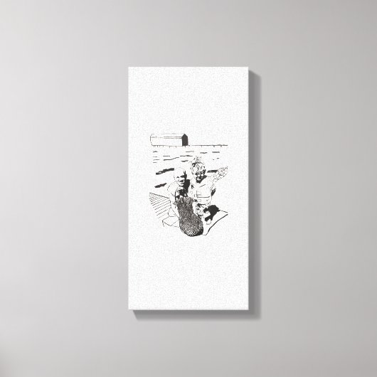 Toile Jack et Mark Premier Poisson (Recto)