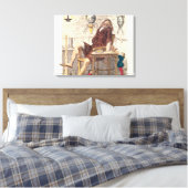 Toile Jack obtient la poule d'or loin du géant (Insitu(Chambre))