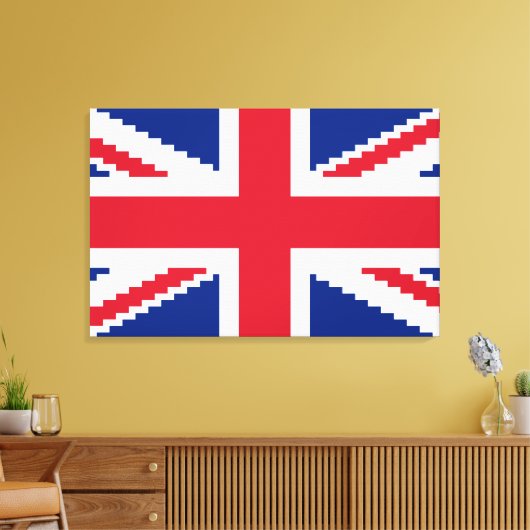 Toile Jack Pixel Union 8 bits (Insitu(Salon))