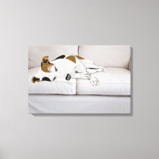 Toile Jack Russell Terrier (Recto)