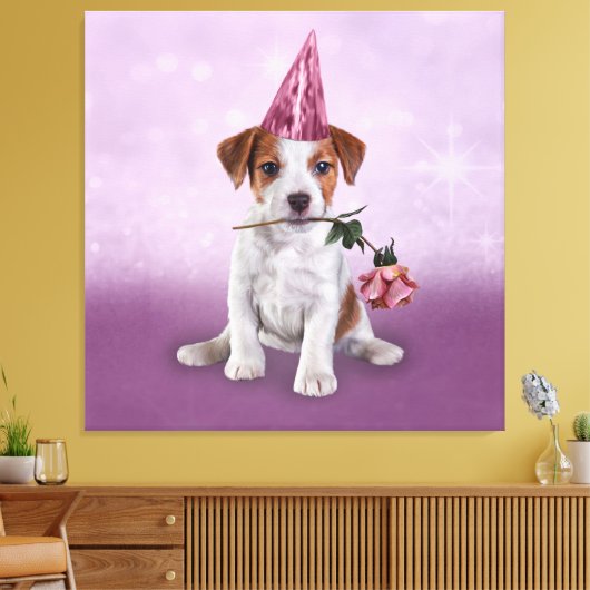 Toile Jack Russell Terrier (Insitu(Salon))