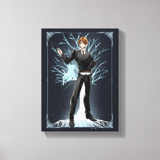 Toile Jack Russell Terrier Patronus d'Anime Ron Weasley