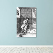 Toile Jack Shepberd à la prison de Newgate, 1724 (Insitu (Plancher de Bois))