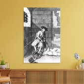 Toile Jack Shepberd à la prison de Newgate, 1724 (Insitu(Salon))