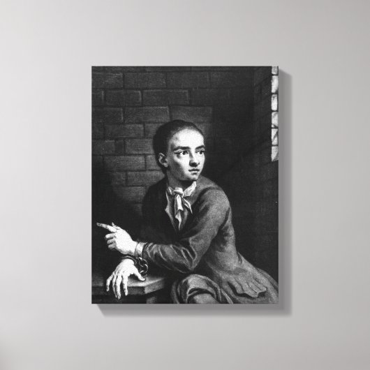 Toile Jack Sheppard, gravé par George White, 1728 (Recto)