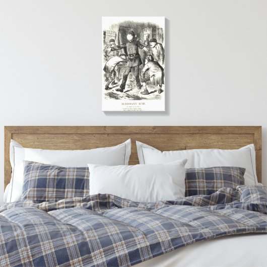 Toile Jack the Ripper - Blind Man's Buff, 1888 (Insitu(Chambre))
