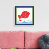 Toile Jackson//Baleine/toile de poisson Imprimer (Insitu(Salon))