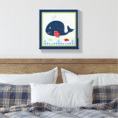 Toile Jackson//Baleine/toile de poisson Imprimer (Insitu(Chambre))