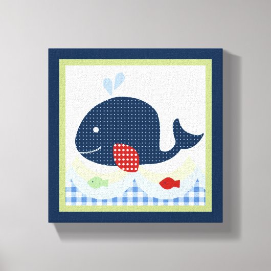 Toile Jackson//Baleine/toile de poisson Imprimer (Recto)