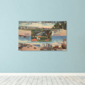 Toile Jacksonville, Floride - Salutations De (Insitu (Plancher de Bois))