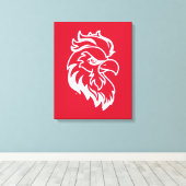 Toile Jacksonville State University Gamecocks Red Eagle (Insitu (Plancher de Bois))