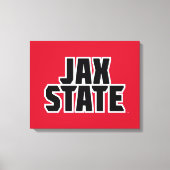 Toile Jacksonville State University JAX STATE Bold Text (Recto)