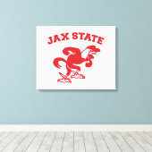 Toile Jacksonville State University JAX State Gamecocks (Insitu (Plancher de Bois))