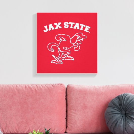 Toile Jacksonville State University JAX State Gamecocks (Insitu(Salon))