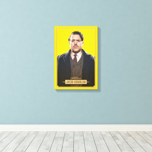 Toile Jacob Kowalski Character Graphic (Insitu (Plancher de Bois))