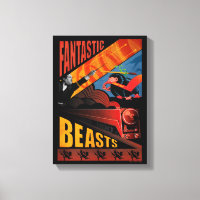 Jacob Kowalski Fantastic Beasts Poster vintage