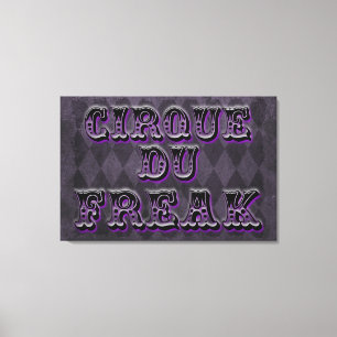 Toile Jacquard gothique Cirque Du Freak