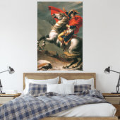 Toile Jacques-Louis David - Napoléon Traversant les Alpe (Insitu(Chambre))