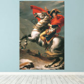 Toile Jacques-Louis David - Napoléon Traversant les Alpe (Insitu (Plancher de Bois))