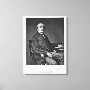 Toile Jacques Victor Albert de Broglie (1821-1901), de