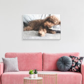 Toile J'adore Caniche Naps (Insitu(Salon))