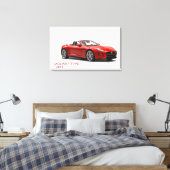 Toile Jaguar F-TYPE 2014 (Insitu(Chambre))