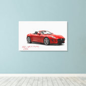 Toile Jaguar F-TYPE 2014 (Insitu (Plancher de Bois))