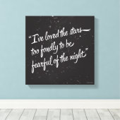 Toile J'Ai Aimé Les Étoiles (Insitu (Plancher de Bois))